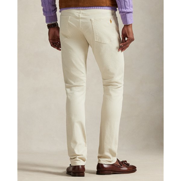 Jean slim stretch Sullivan poney Polo Polo Ralph Lauren en Cr&egrave;me Andover 6