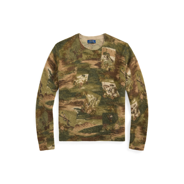 Sea-to-Ski Camo Sweater