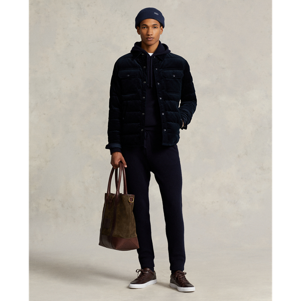 Aviator Navy Doudoune matelassée en velours côtelé Polo Ralph Lauren 1