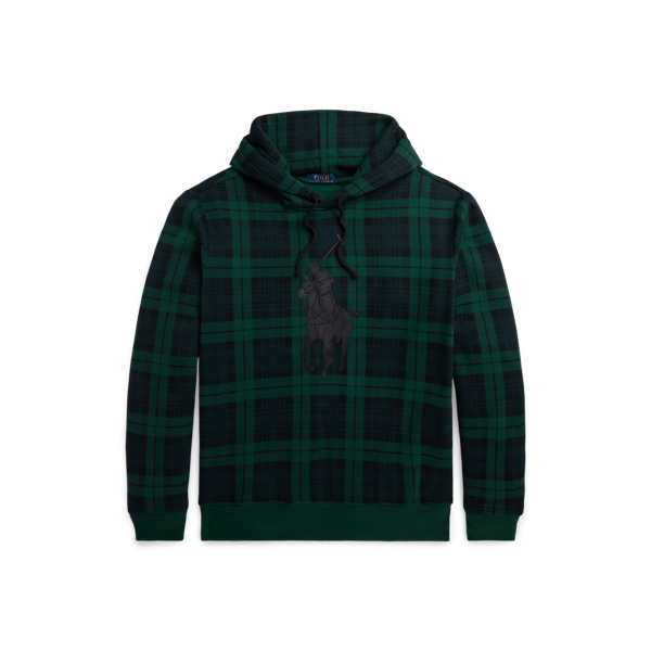 Sweat &agrave; capuche en molleton &eacute;cossais Polo Ralph Lauren en 1
