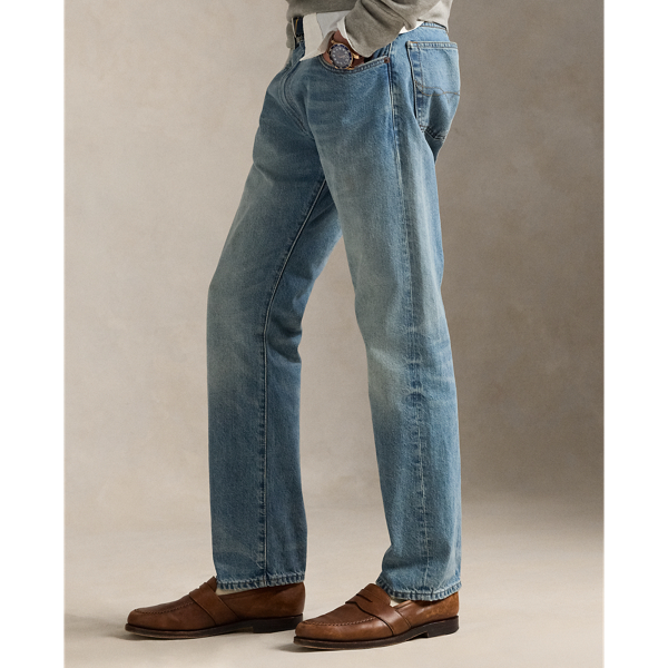 Pacific Playa Hampton Relaxed Straight Distressed Jean Polo Ralph Lauren 5