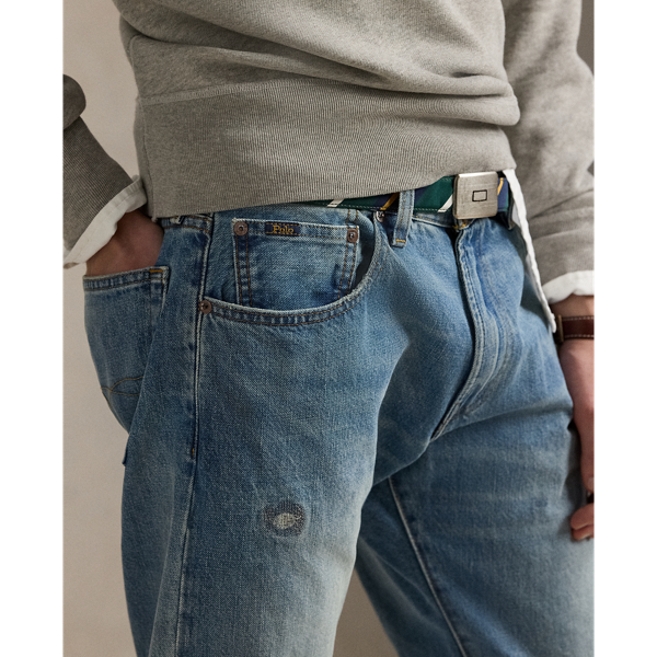 Pacific Playa Hampton Relaxed Straight Distressed Jean Polo Ralph Lauren 7