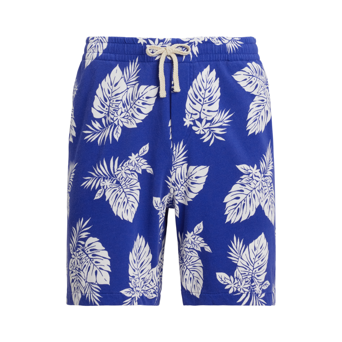 ラルフローレンTERRY RIBON7D 7.5-Inch Monstera-Print Spa Terry Short