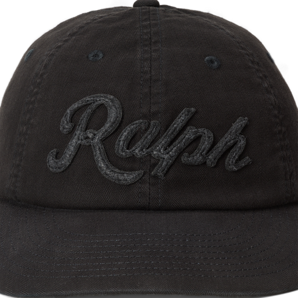 【Polo Ralph Lauren】 Authentic Herringbone Baseball Cap★ Camo Herringbone Ball Cap