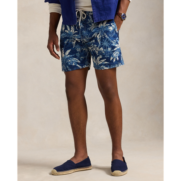 【Ralph Lauren】7.25インチ パーム柄 スイムトランクス 7.25インチ パーム アイランド スイム パンツ | ラルフ ローレン