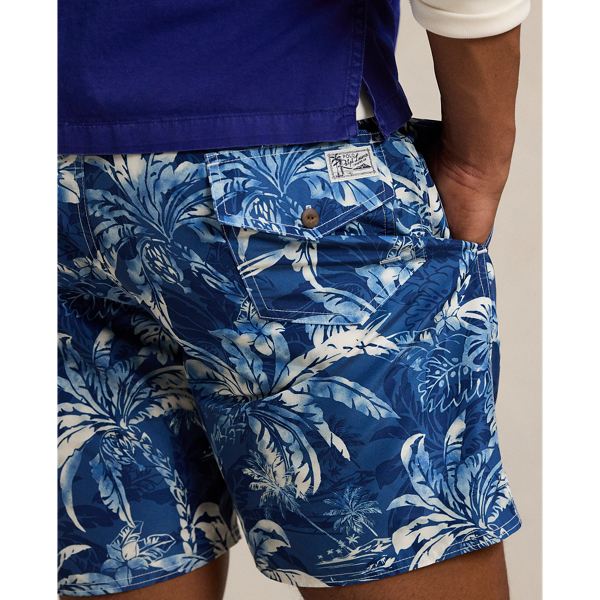 【Ralph Lauren】7.25インチ パーム柄 スイムトランクス 7.25インチ パーム アイランド スイム パンツ | ラルフ ローレン