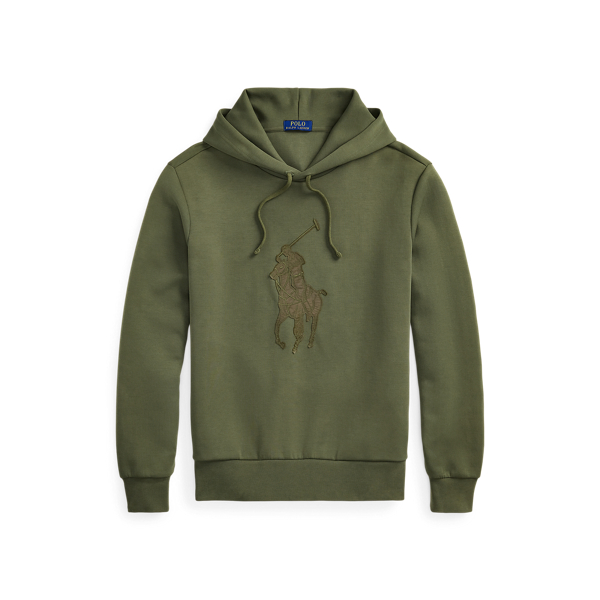 Leather-Pony Double-Knit Hoodie for Men | Ralph Lauren® IE