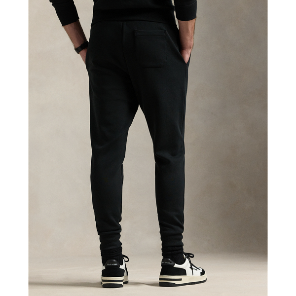 Polo Black Leather-Pony Double-Knit Jogger Pant Polo Ralph Lauren 5