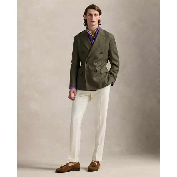 Classic Fit Linen Popover Workshirt