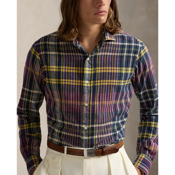 Classic Fit Madras Shirt