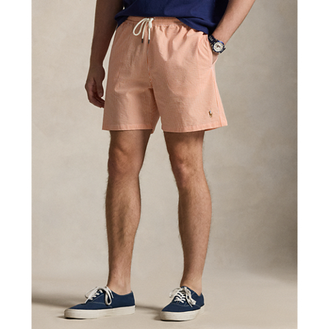 Плавки Classic для мужчин — Ralph Lauren, цвет: Персиковый полосатый