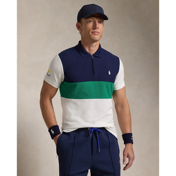 US Open CLARUS Zip Polo Shirt