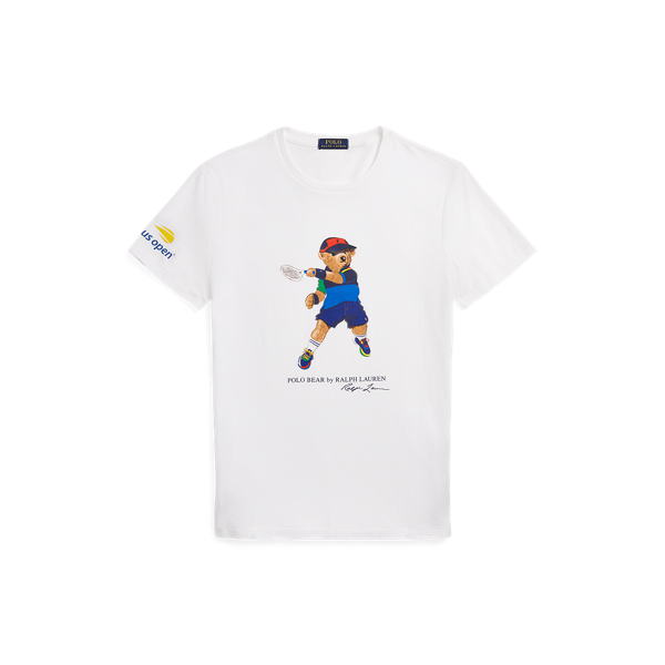 US Open Polo Bear Jersey T Shirt for Men Ralph Lauren PT