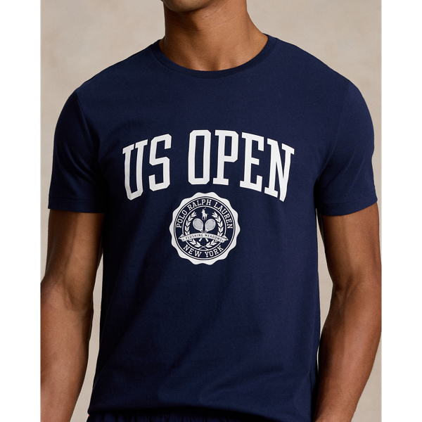 US Open Crest Jersey T-Shirt for Men | Ralph Lauren® UK