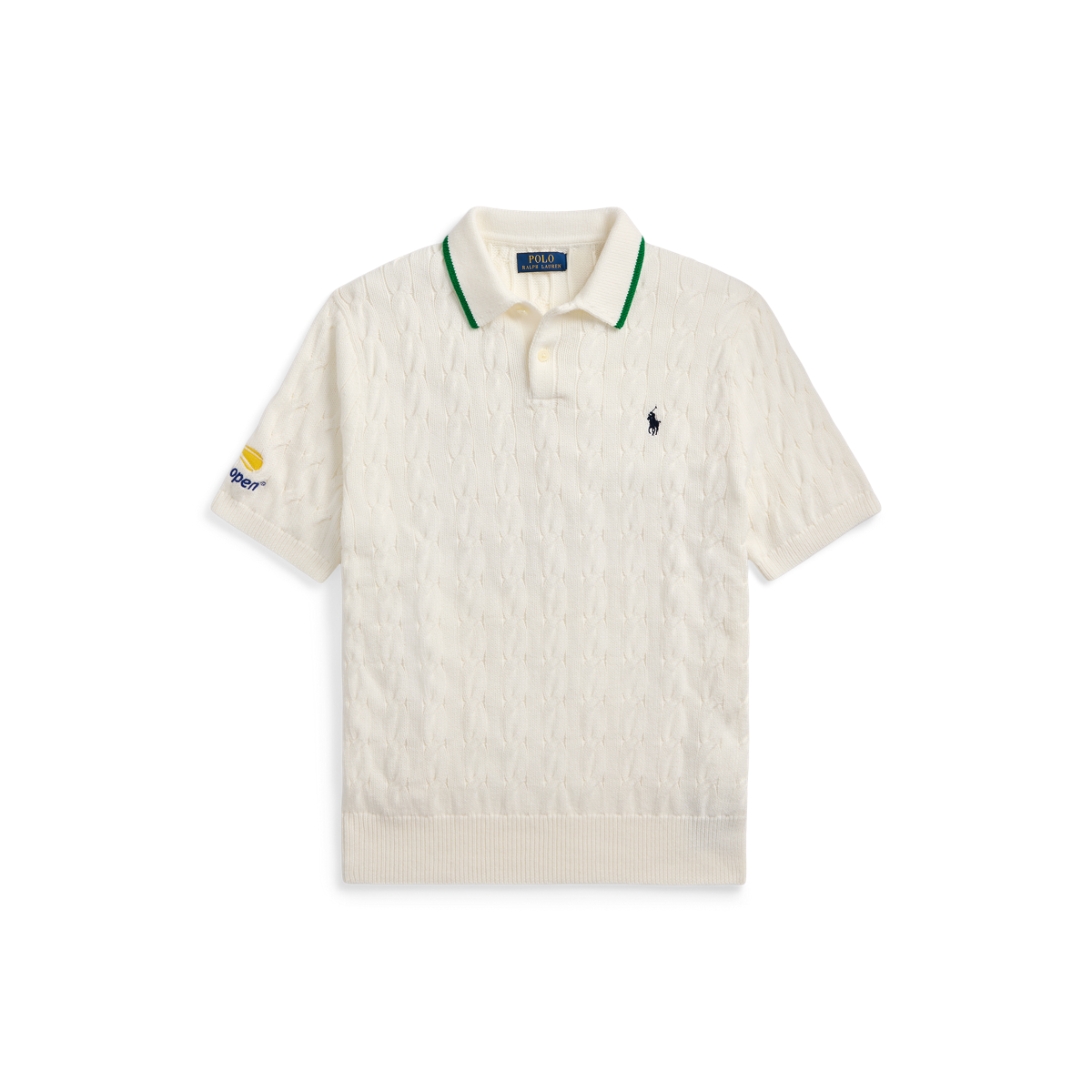 polo ラルフローレンus オープン ケーブルニット コットン セーター polo ラルフローレンus オープン ケーブルニット コットン