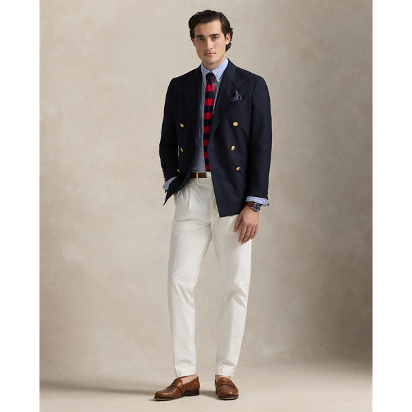 Custom Fit Crest Striped Poplin Shirt