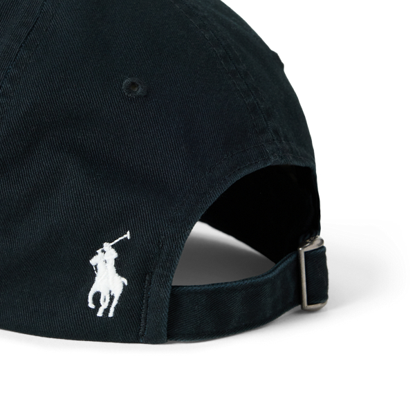 Ralph Lauren コットンボールキャップ ブラック コットン ツイル ボール キャップ | ラルフ ローレン公式