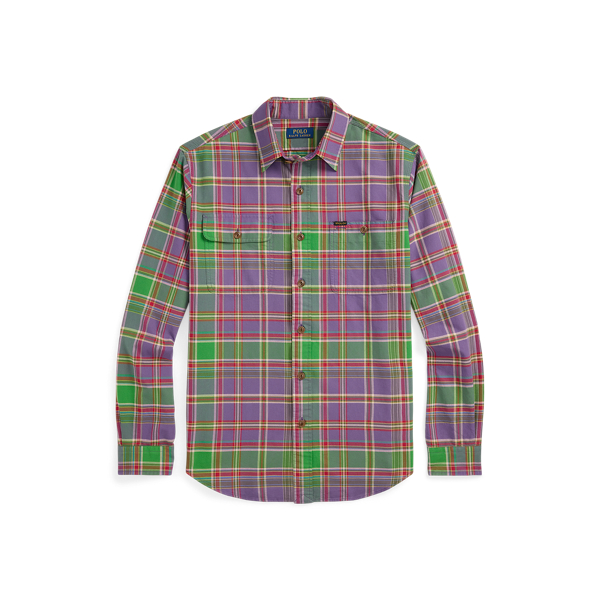 Classic Fit Madras Shirt