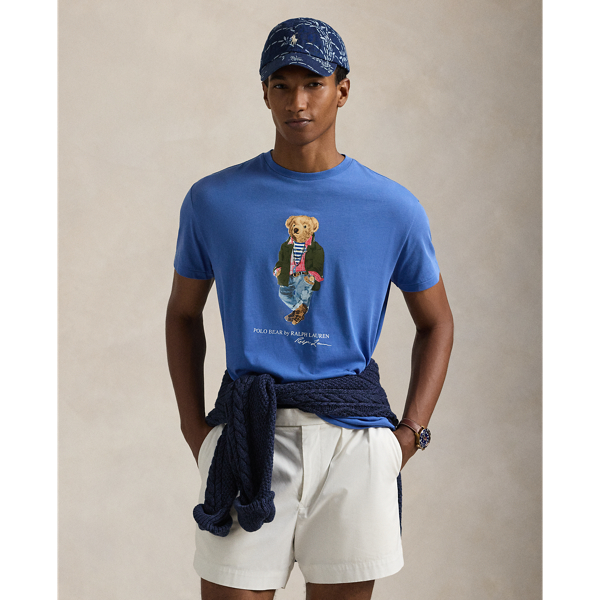 Classic Fit Polo Bear Jersey T Shirt