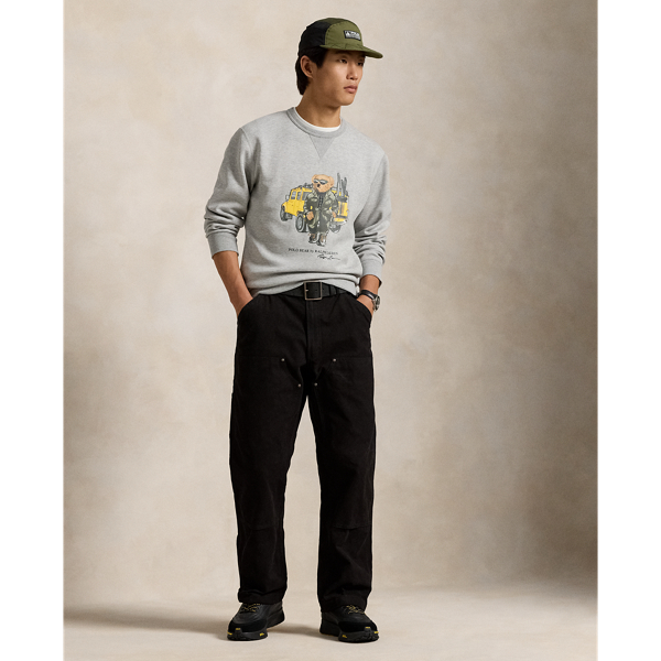 Polo Bear Double-Knit Sweatshirt