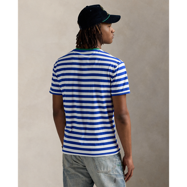 Classic Fit Striped Jersey T-Shirt