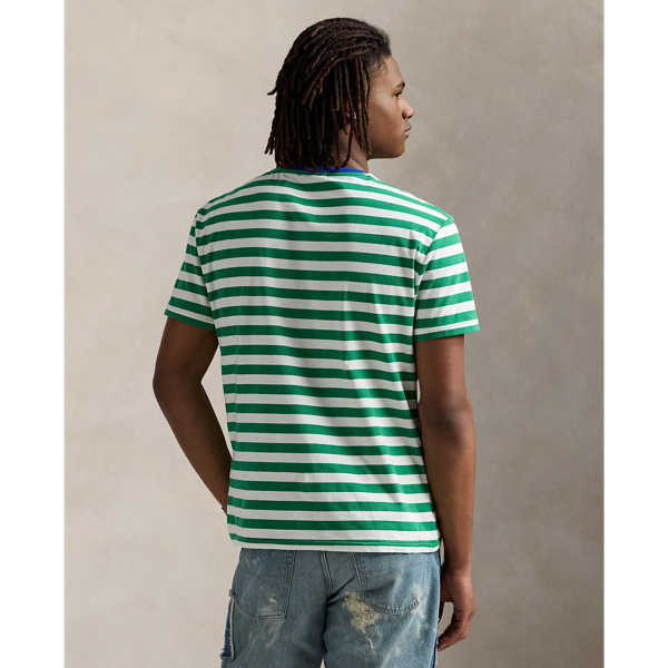POLO クラシック フィット ストライプド ジャージー Tシャツ クラシック フィット ストライプド ジャージー Tシャツ | ラルフ