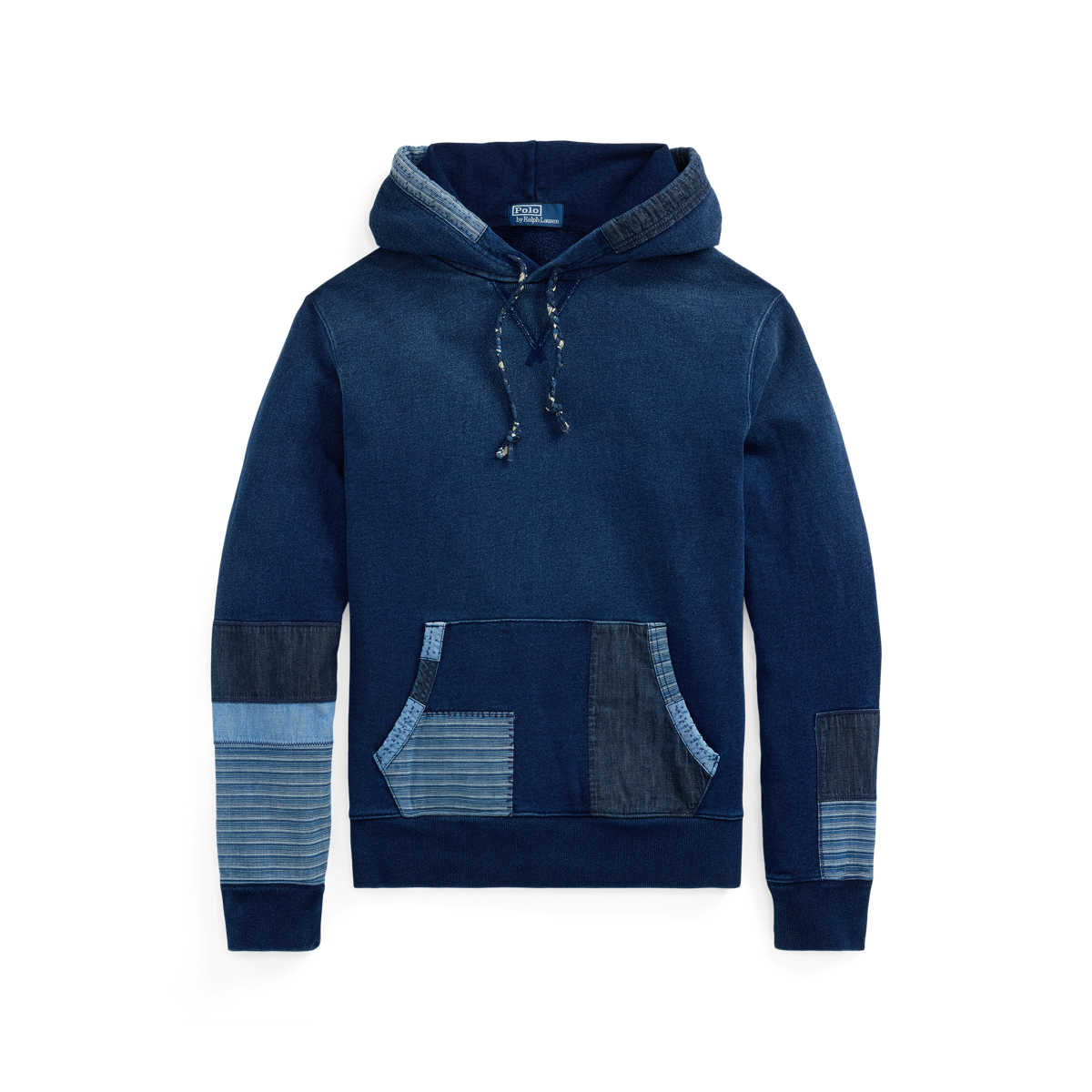 ラルフローレン RRL Garment-Dyed フレンチ テリー フーディ ロゴ フレンチ テリー フルジップ フーディ | ラルフ ローレン