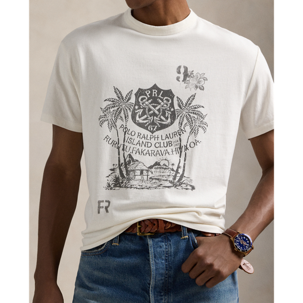【POLO RALPH LAUREN】CLASSIC FIT JERSEY GRAPHIC Ｔシャツ Polo Ralph Lauren Men's Classic-Fit Jersey Graphic T-Shirt