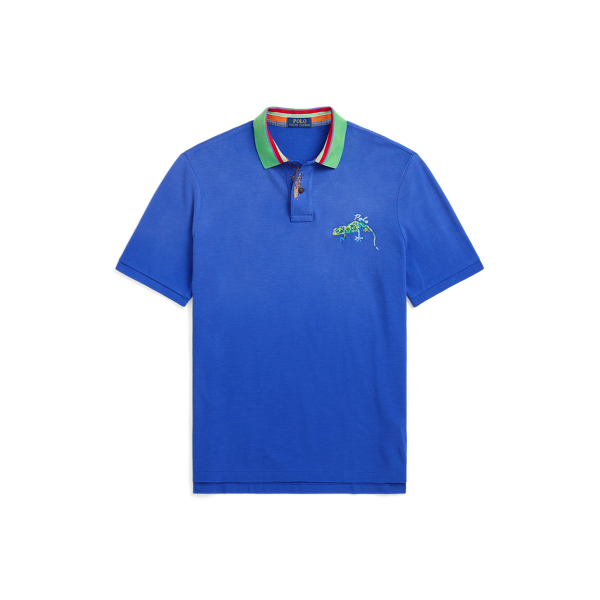 Polo Ralph Lauren Newport store Saint Tropez men M button Polo Stadium P Wing