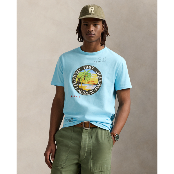 Classic Fit Jersey Graphic T-Shirt