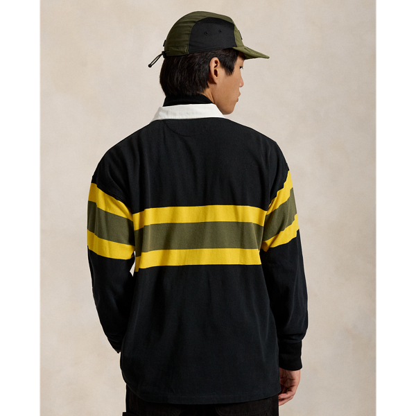 Classic Fit Striped Jersey Rugby Shirt for Men | Ralph