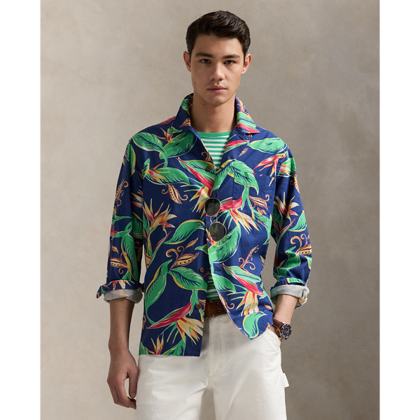 Polo by RalphLauren 開襟シャツ VintageCamp Vintage Polo Ralph Lauren Camp Surf Print Aloha Hawaiian