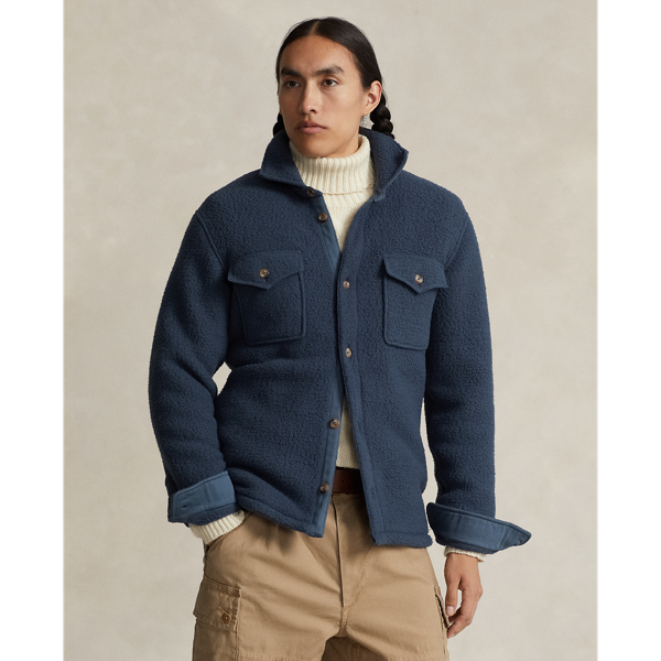 Blue Corsair Surchemise en sherpa Polo Ralph Lauren 1