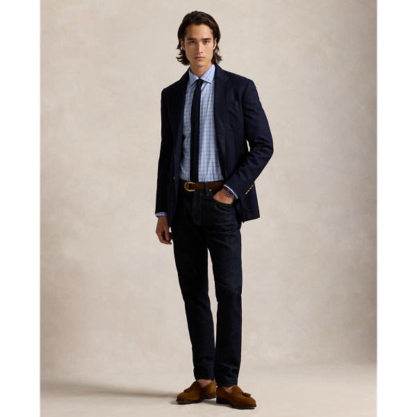 Classic Fit Checked Poplin Shirt
