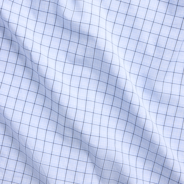 Classic Fit Checked Poplin Shirt
