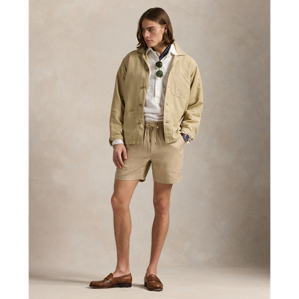 Coastal Beige Leinenshorts Polo Prepster Polo Ralph Lauren 1