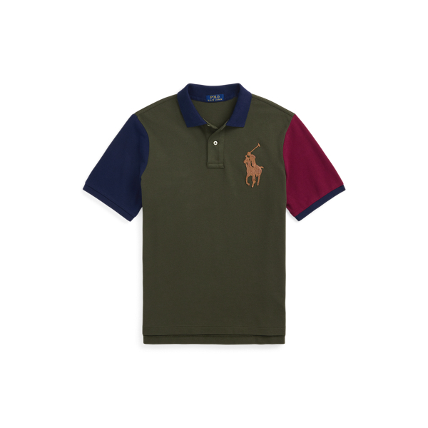 Polo Custom Slim Fit Triple-Pony deals Mesh Polo Shirt (NWT, XXL)