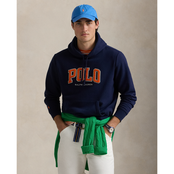 Polo Ralph Lauren RL buy Fleece Applique Hooded Knit Sweatshirt Hoodie Sz XXL NWT