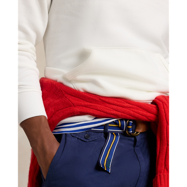 The RL Fleece Logo Collared Sweatshirt
