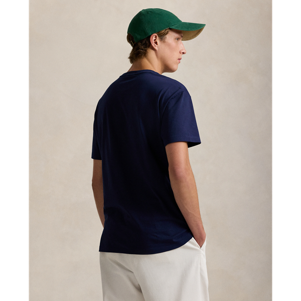 Tシャツ・カットソー Ralph Lauren Jersey T-shirt with Classic-Fit logo Classic Fit Logo Jersey T-Shirt