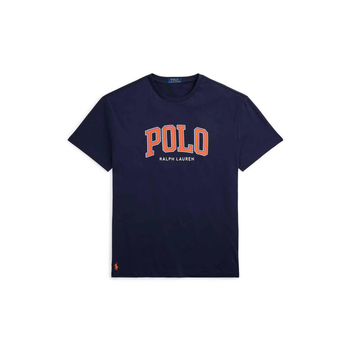 【関税込み】POLO RALPH LAUREN Polo logo T-shirt Polo Ralph Lauren logo-embroidered cotton T-shirt | Eraldo