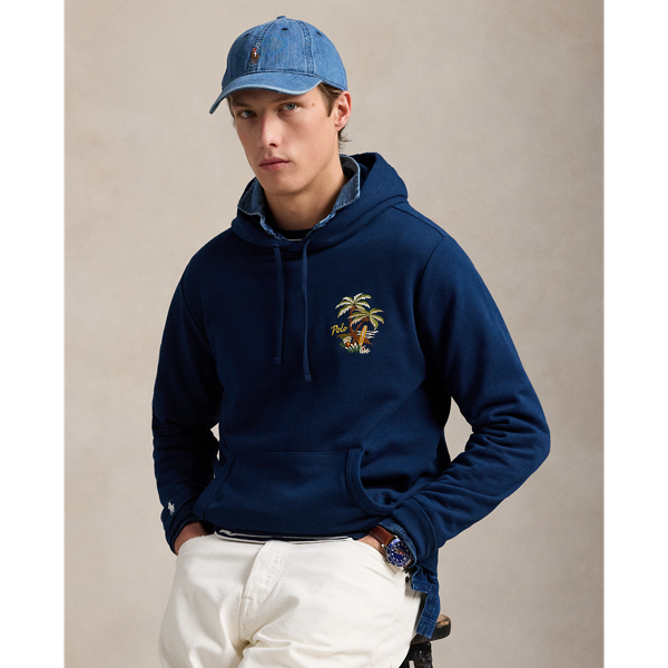 ◆【POLO】インブロイダーループバックフリースフーディ◆ エンブロイダリー ループバック フリース フーディ | ラルフ