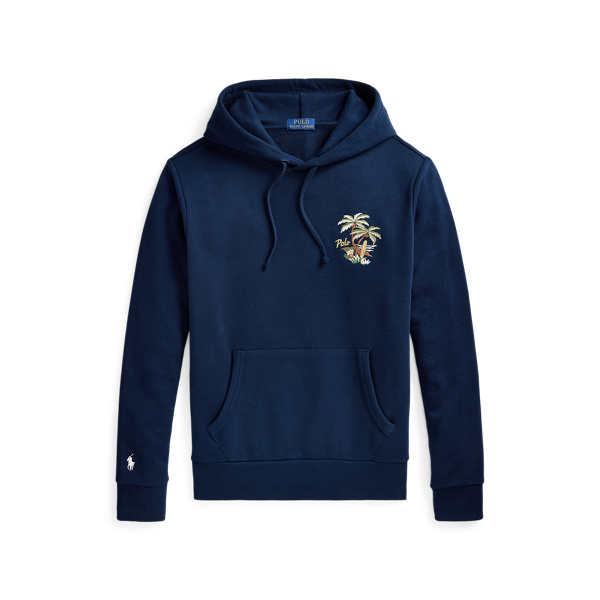 Polo ralph lauren navy blue hoodie sale