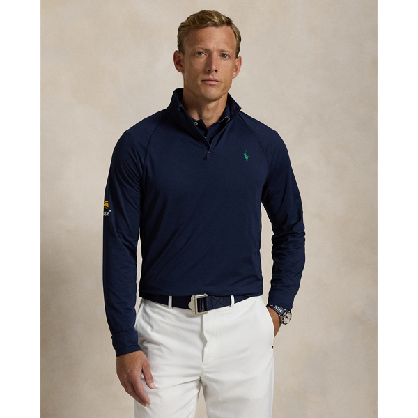 Refined Navy US Open Performance Jersey Pullover Polo Ralph Lauren for fall 1