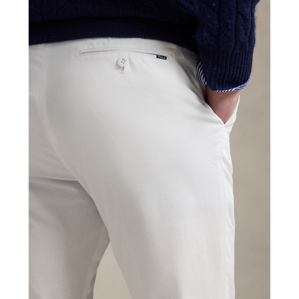 Ceramic White Slim Fit Performance Chino Pant Polo Ralph Lauren 6