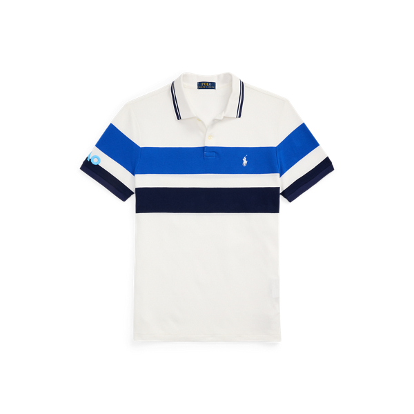 Polo Ralph Lauren 澳洲網球公開賽條紋網眼 Polo 衫 1