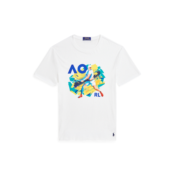 T-shirt Open d'Australie jersey &agrave; motif Polo Ralph Lauren en 1