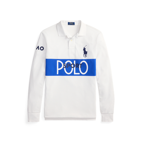 N*す様 ⭐︎POLO RALPH LAUREN⭐︎oiled technica Custom Slim Fit Mesh Polo