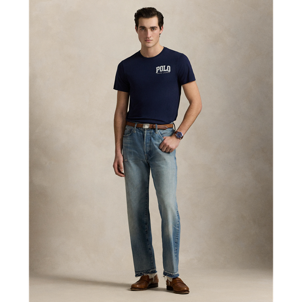 Custom Slim Fit Logo Jersey T-Shirt