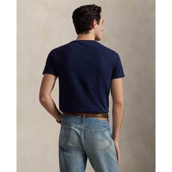 Custom Slim Fit Logo Jersey T-Shirt